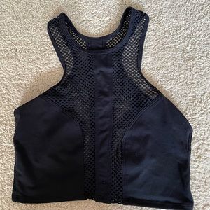 Mesh workout tank top